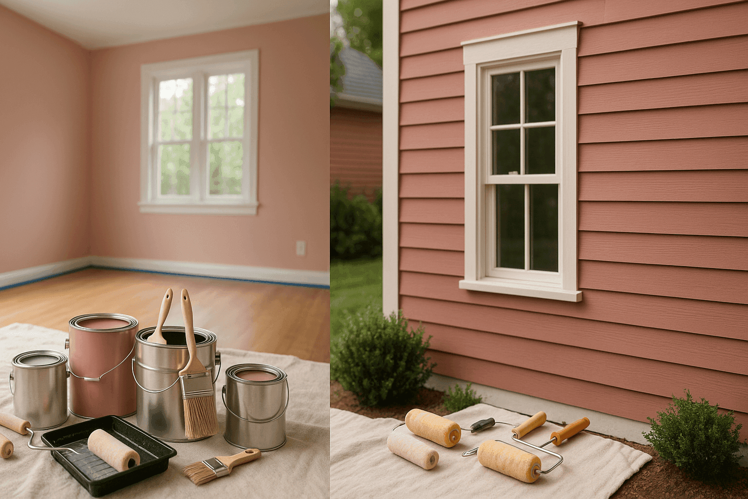 Interior vs. Exterior Paint: What’s the Difference and Why It Matters